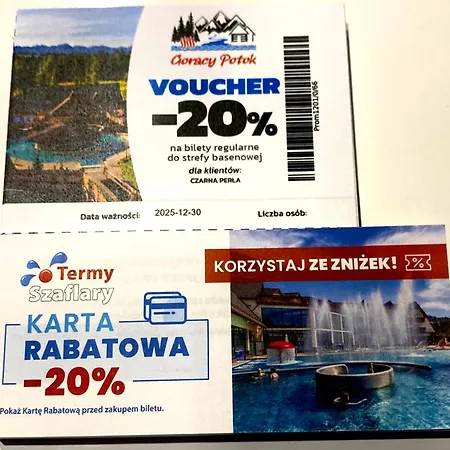 Czarna Perla Z Jacuzzi W Cenie - Mini Strefa - Blisko Basenow Termalnych